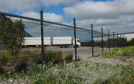 Electric fencing project outdoors