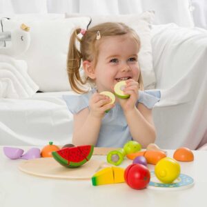 Pretend & Play - Cutting Fruit - 9pcs - Image 1