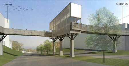 23179 Architect Rendering Of Sandton Drive Link Bridge
