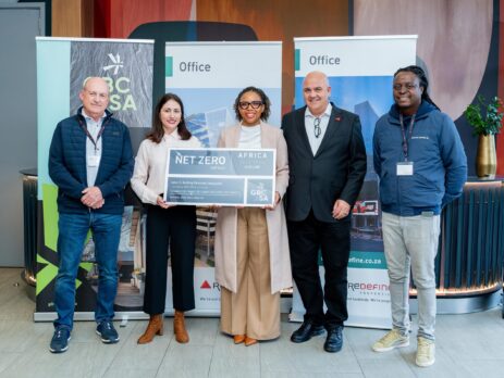 Redefine Gbcsa Net Zero Plaque Handover 1