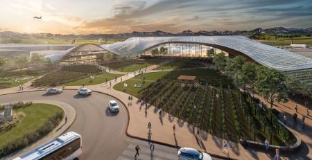 Artist’s Impression Of The Proposed Cape Winelands Airport By Boogertman + Partners