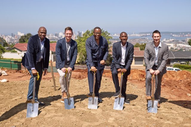 22593 Sod Turning At New Student Accommodation Development Adjacent To The Main Gate Of The Howard College Campus