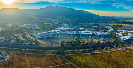24838 Aerial View Of Growthpoint Properties' Paarl Mall