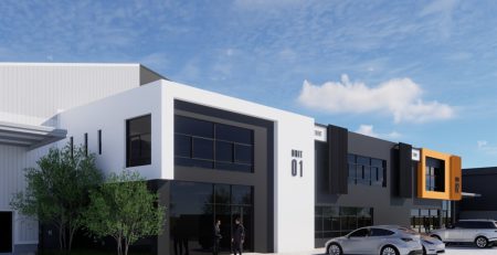 25078 Architect Render Of Growthpoints' Chain Avenue Logistics Redevelopment Offices