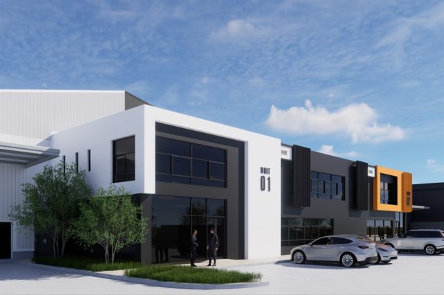 25078 Architect Render Of Growthpoints' Chain Avenue Logistics Redevelopment Offices