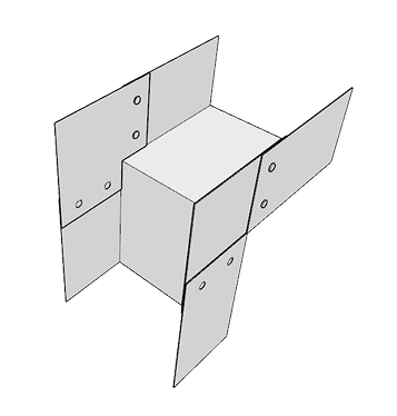 Dropper External Elbow