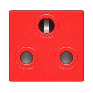 16A DED Socket Red